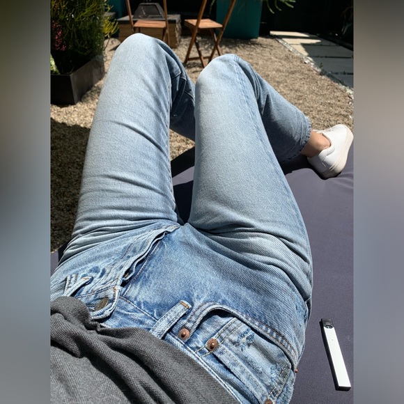 Acne Studios 1997 Mid Light Trash Jeans - Picture 5 of 10